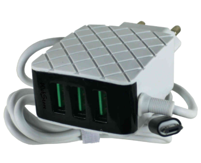  - Carregadores    Cod. CARREGADOR IPHONE 3 ENTRADAS USB AL-G5098-5G